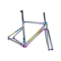 AURUM——Carbon Electroplated Silver Blue Purple Painting